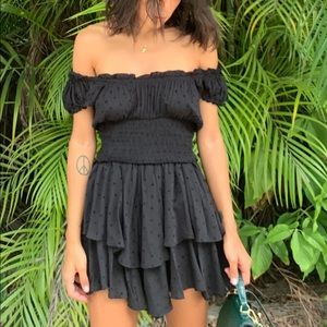 Princess Polly The Love Galore Black Romper
